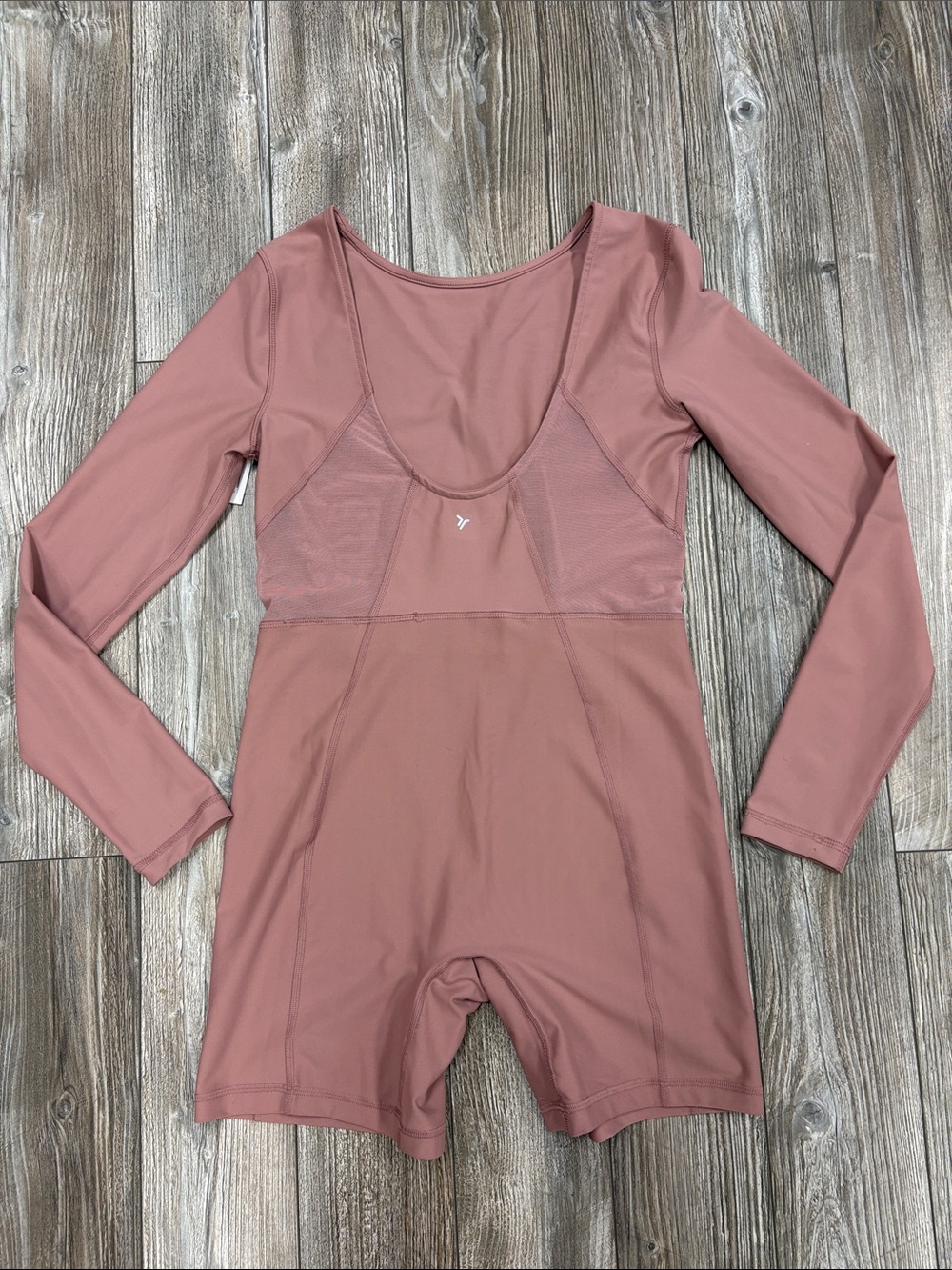 Old Navy Mesh Long Sleeve Body Suit